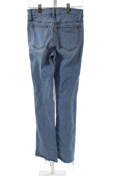 Joes Womens Bootcut Jeans Blue Cotton Mid Rise Inseam 34 Size 25