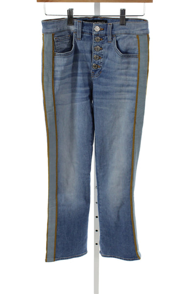 Veronica Beard Women Cropped Blue Jeans Size 26