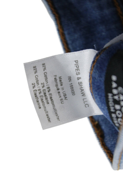 Veronica Beard Women Cropped Blue Jeans Size 26