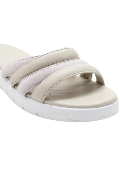 Cole Haan Womens Strappy Slide On Sandals Purple 8.5B