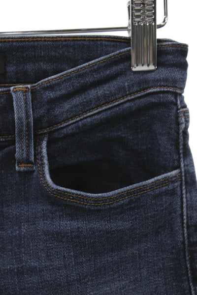 J Brand Women Skinny Blue Jeans Low Rise Cotton Size 26