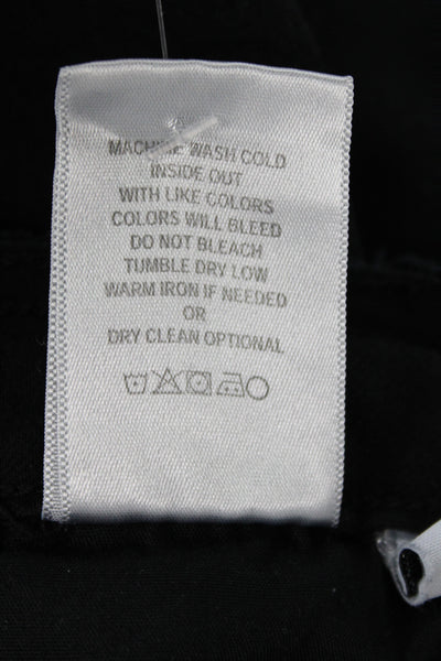 Vervet Women Skinny Jeans Black Cotton Mid Rise Size 26