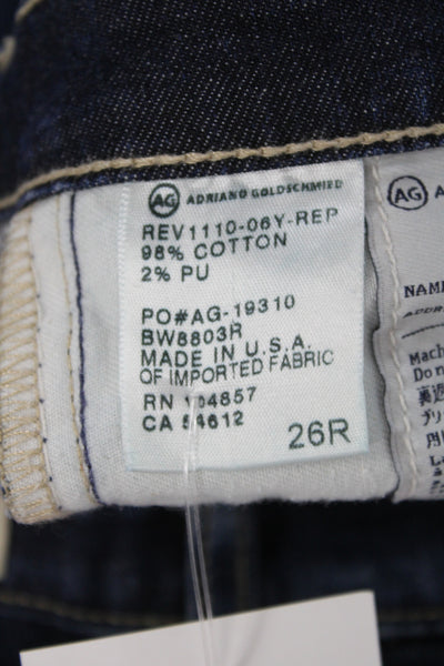 AG Adriano Goldschmied Womens Skinny Blue Jeans Size 26