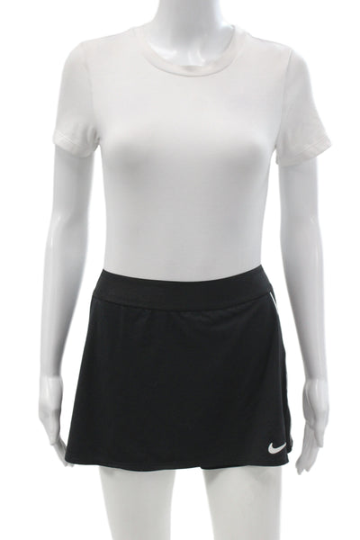 Nike Womens Athletic Tennis Skort Black Short Size S