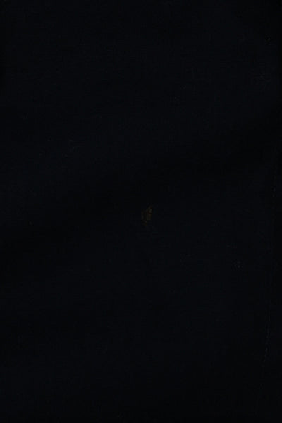 Ralph Lauren Sport Women Blue Collared Button-Up Top 3/4 Sleeve Cotton Size 2