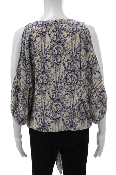 C by Bloomingdales Womens 100% Cashmere Crewneck Pullover Sweater Blue Size XL