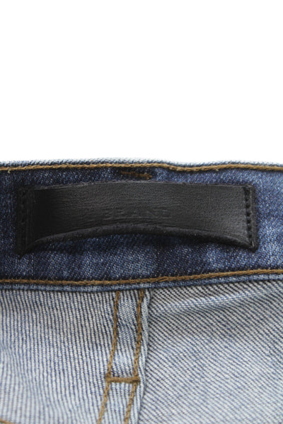 J Brand Mens Straight Jeans Blue Cotton Mid Rise 29 Inseam Size 31