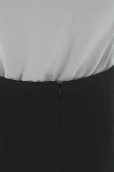 Elizabeth and James Womens Black Embellished Pencil Skirt Knee-Length Size 4