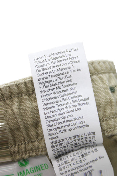J Crew Mens Chino Pants Beige Cotton Button Closure Size S