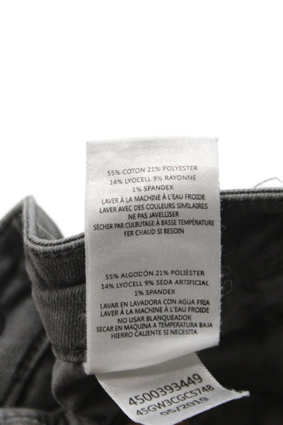 Joes Womens Gray Cargo Pants High Rise Button 55% Cotton Size 31