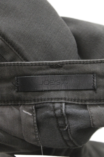 Joes Womens Gray Cargo Pants High Rise Button 55% Cotton Size 31