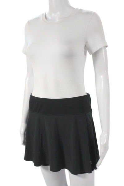 Sweaty Betty Womens Athletic Black Mini Skort Size M