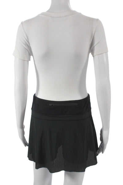 Sweaty Betty Womens Athletic Black Mini Skort Size M