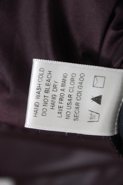 We're All Pretty Girls Women Jogger Pants Brown Pull On 50% PU Size S