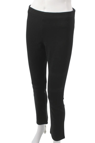 Vince Womens Ankle Pants Black Pull On Size M