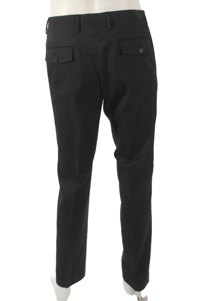 Ben Sherman Mens Black Dress Pants Wool Blend Size 31