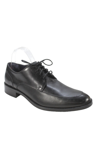 Cole Haan Mens Leather Lace Up Oxford Dress Shoes Black Size 11