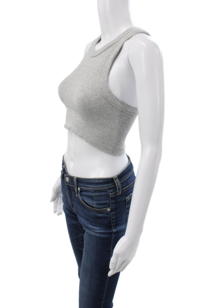 Beyond Yoga Women Blue Scoop Neck Sleeveless Tank Athleisure Size XS