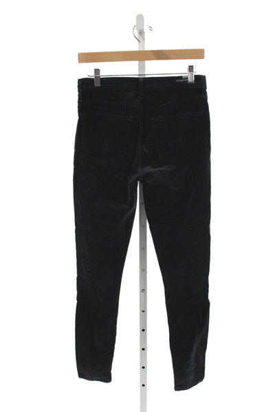 Citizens of Humanity Women Black Ankle Jeans Mid Rise Button Fly Size 26