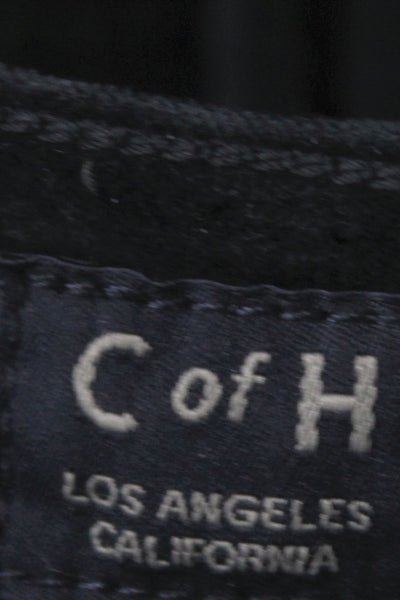 Citizens of Humanity Women Black Ankle Jeans Mid Rise Button Fly Size 26