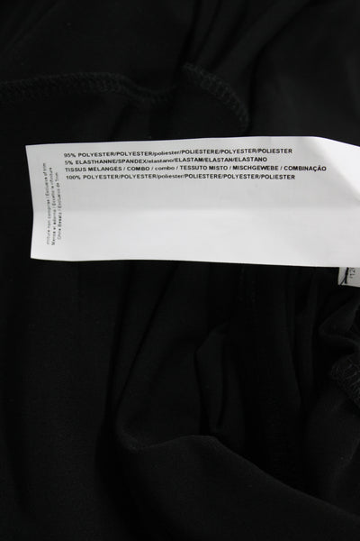 Joseph Ribkoff Women Dress Black Scoop Neck 3/4 Sleeve Knee Length Size 2