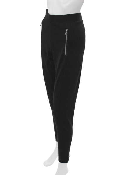 Vince Camuto Womens Ankle Leggings Black Rayon Size L