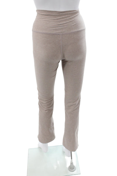 Beyond Yoga Womens Ankle Leggings Beige Athleisure Size XS