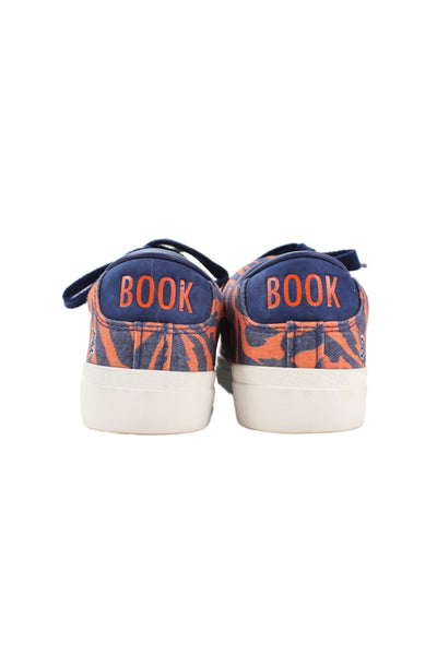Nike Blazer Womens Leather Low x Devin Booker Tigers Sneakers Orange Blue Size 7