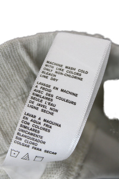 Standard James Perse Womens Jogger Pants Beige 100% Cotton Drawstring Size 2
