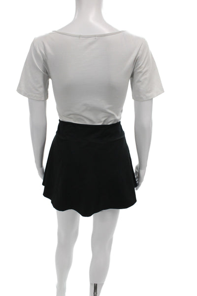 Nike Womens Athletic Skort Black Short Pull On Size L