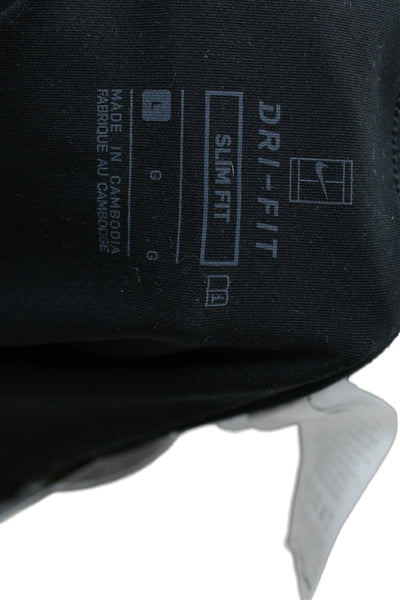Nike Womens Athletic Skort Black Short Pull On Size L