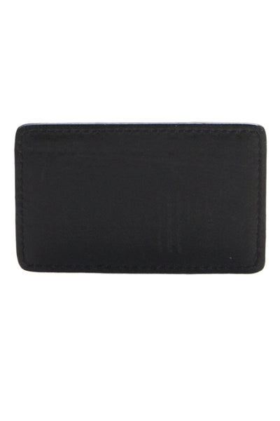 Cole Haan Womens Leather Foldover Clutch Bag Black