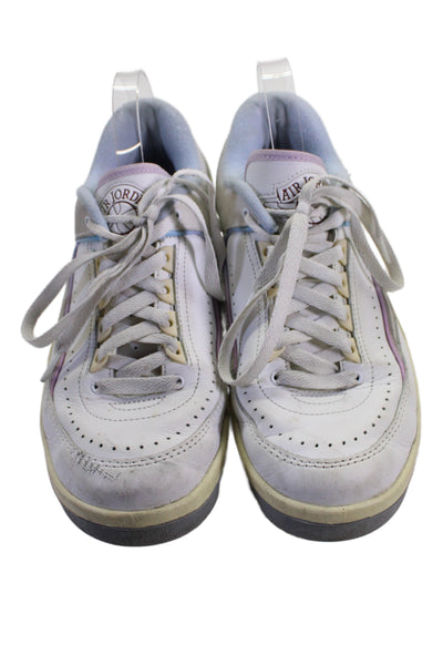 Air Jordan Womens 2 Retro Low "Look, Up in the Air" Sneakers White Size 9