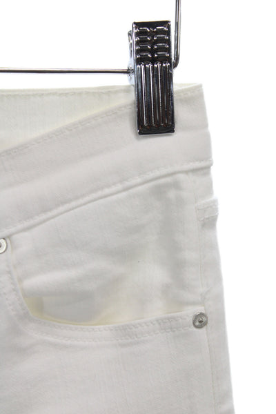 J Brand Women White Skinny Jeans Size 25