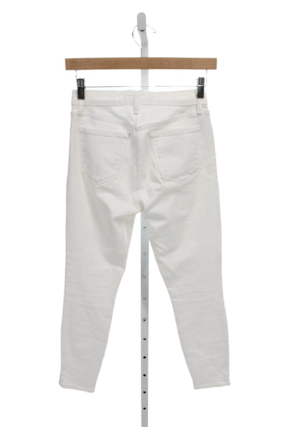 J Brand Women White Skinny Jeans Size 25