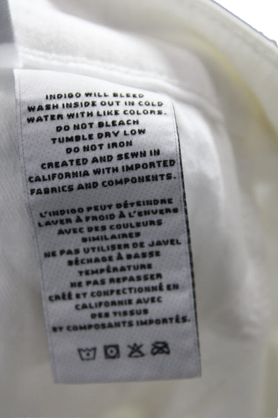 J Brand Women White Skinny Jeans Size 25