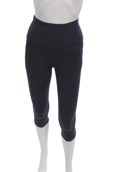 Athleta Womens Blue Capri Leggings Athleisure Size PXS