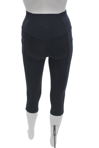 Athleta Womens Blue Capri Leggings Athleisure Size PXS