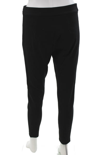 Carolina Herrera Womens Black Solid Dress Pants Zip Inseam 26 Size 4