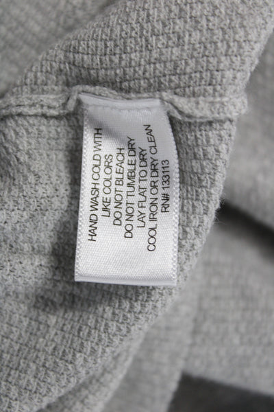 Lisa Todd Women Gray Pullover Sweater Long Sleeve Round Neck Size M
