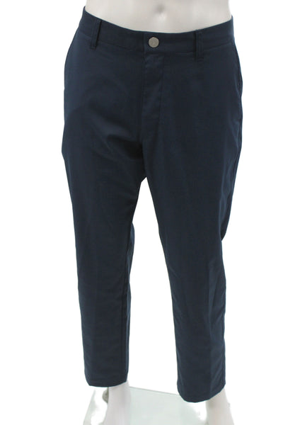 Bonobos Mens Chino Pants Blue 100% Polyester Golf Size 34
