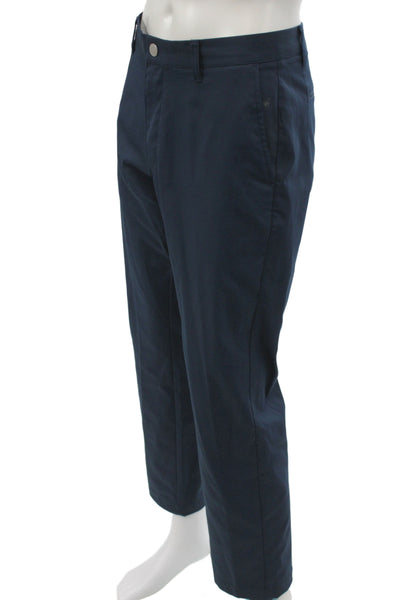 Bonobos Mens Chino Pants Blue 100% Polyester Golf Size 34