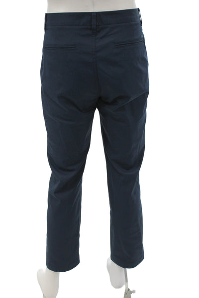 Bonobos Mens Chino Pants Blue 100% Polyester Golf Size 34