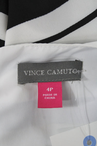 Vince Camuto Womens Black Shift Dress Size 4P