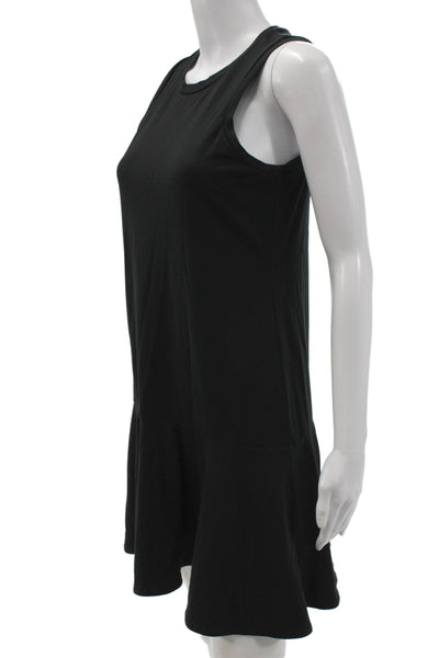 Banana Republic Women Tank Dress Sleeveless Black Long Crew Neck Size XS