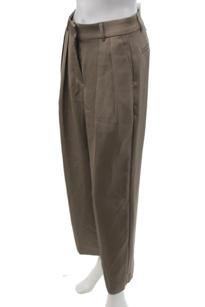 Banana Republic Women Dress Pants Brown Petites Size 0
