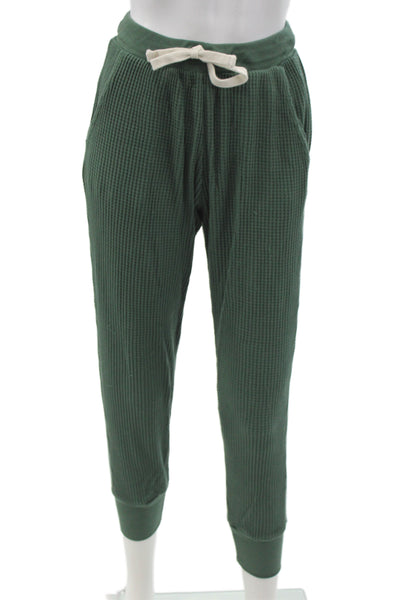 Electric & Rose Womens Green Jogger Pants Drawstring Size S