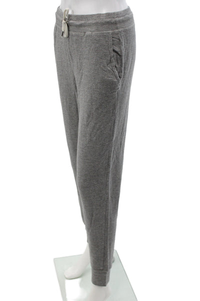 Splendid Womens Gray Cotton Jogger Pants Drawstring Size XS