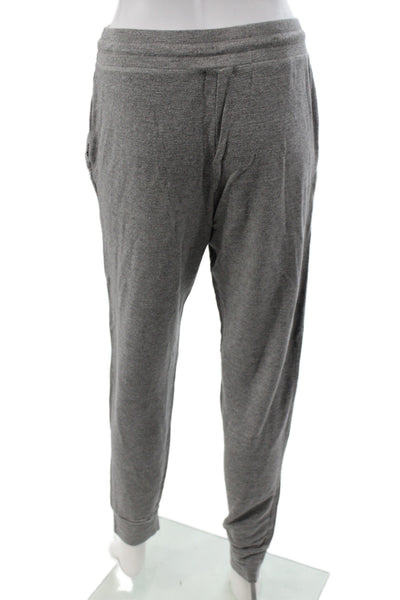 Splendid Womens Gray Cotton Jogger Pants Drawstring Size XS
