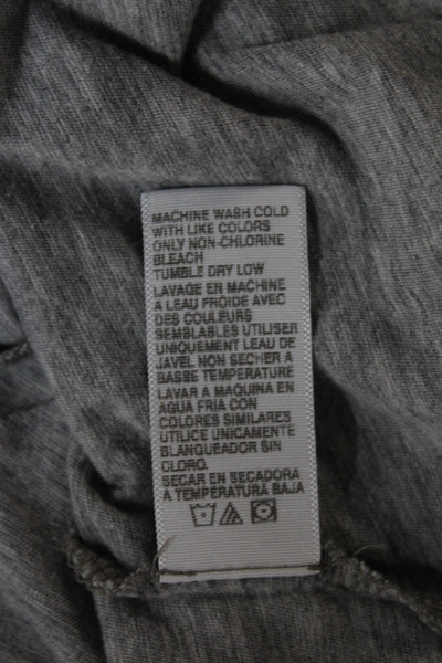 Standard James Perse Women Basic Gray Crew Neck Tee Size 0